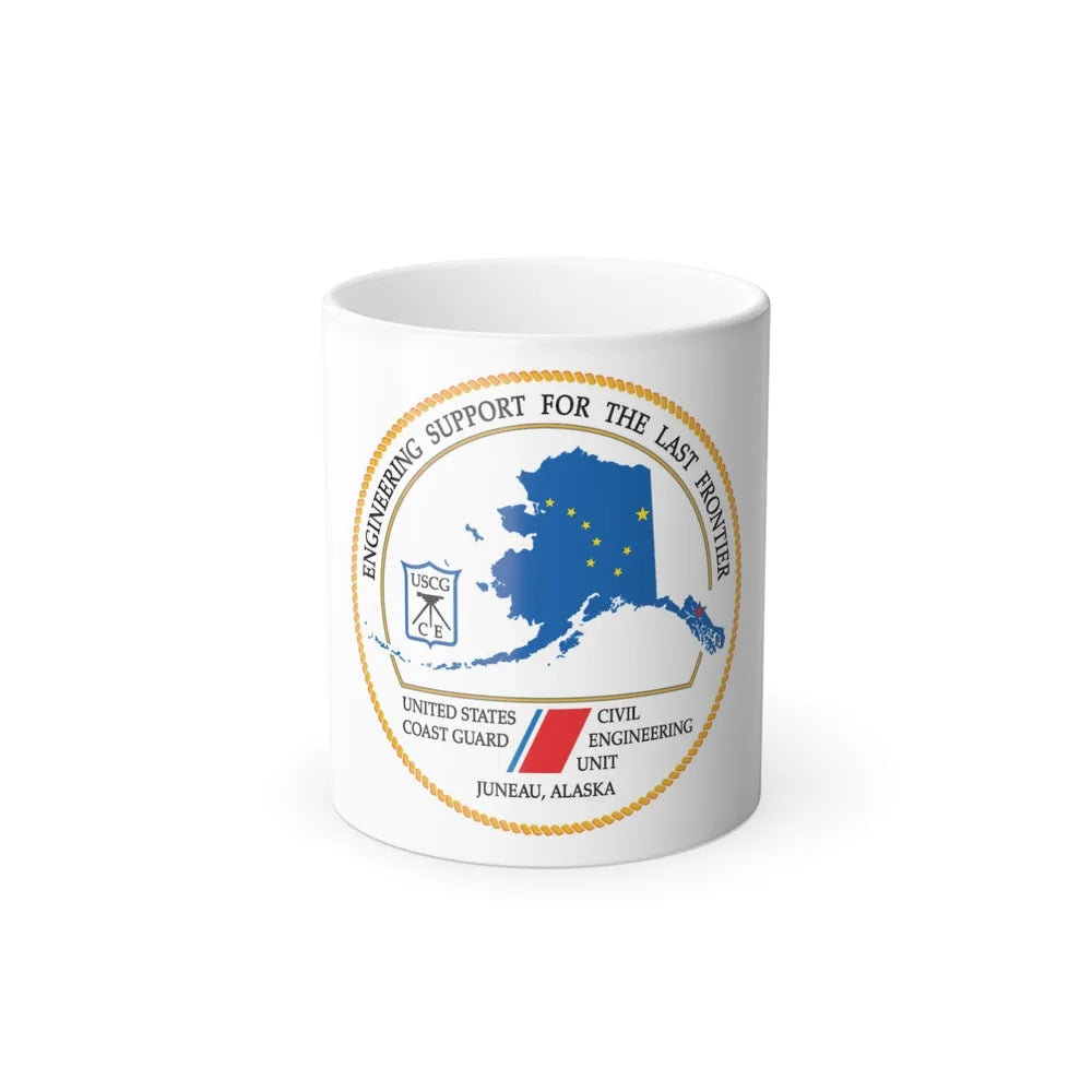 USCG CEU Juneau NEW 08 (U.S. Coast Guard) Color Changing Mug 11oz-11oz-Go Mug Yourself