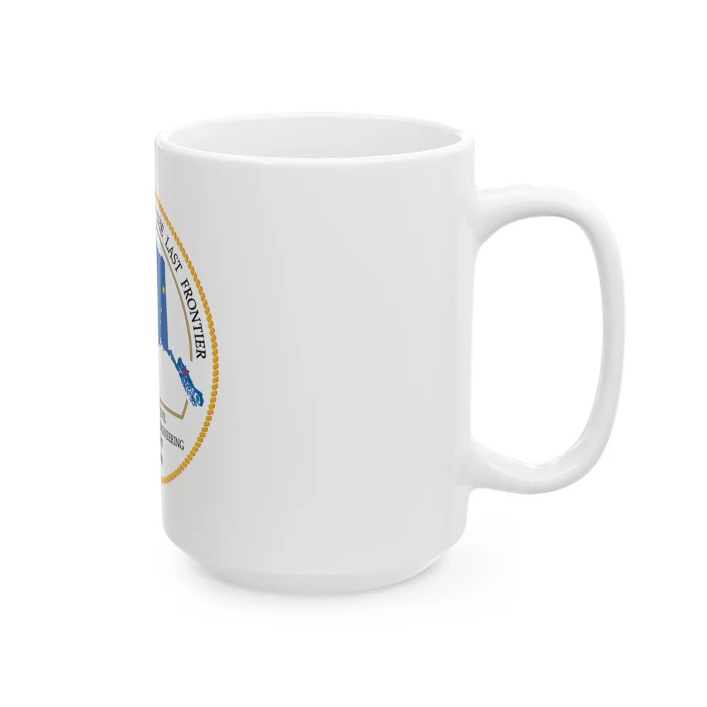 USCG CEU Juneau NEW 08 (U.S. Coast Guard) White Coffee Mug-Go Mug Yourself