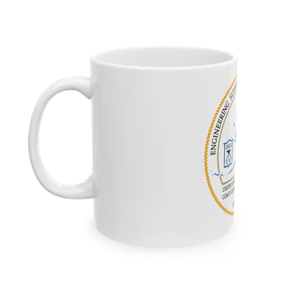 USCG CEU Juneau NEW 08 (U.S. Coast Guard) White Coffee Mug-Go Mug Yourself