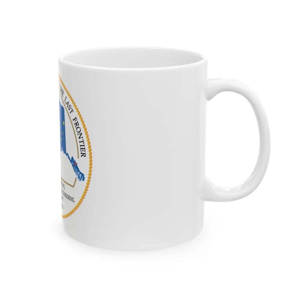 USCG CEU Juneau NEW 08 (U.S. Coast Guard) White Coffee Mug-Go Mug Yourself