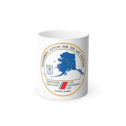 USCG CEU Juneau NEW 08 (U.S. Coast Guard) Color Changing Coffee Mug 11oz - Go Mug Yourself