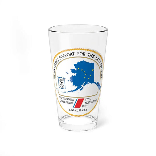 USCG CEU Juneau NEW 08 (U.S. Coast Guard) Pint Glass 16oz 16oz - Go Mug Yourself