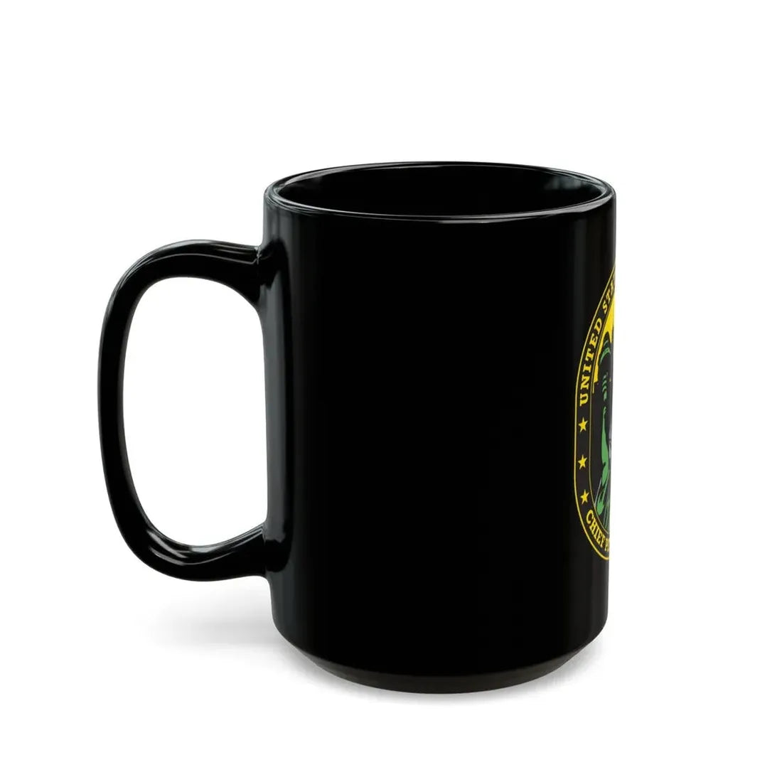 USCG Chief Petty Officer CPO (U.S. Coast Guard) Black Coffee Mug - Go Mug Yourself