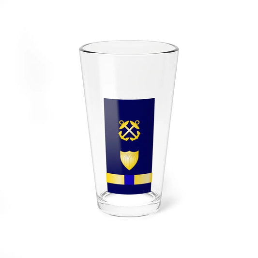 USCG Chief Warrant Officer 4 Shoulder Board Enhanced (United States) (Military Rank) Pint Glass 16oz 16oz - Go Mug Yourself