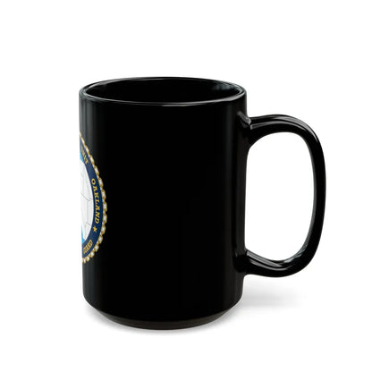 USCG Civil Eng Unit Oakland (U.S. Coast Guard) Black Coffee Mug-Go Mug Yourself