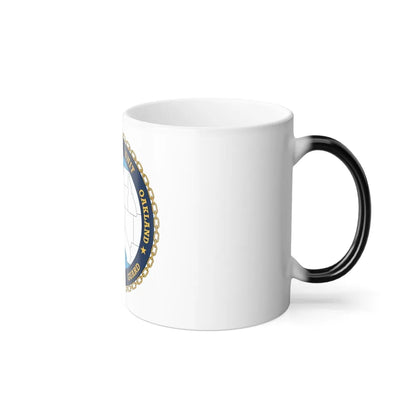 USCG Civil Eng Unit Oakland (U.S. Coast Guard) Color Changing Mug 11oz-Go Mug Yourself
