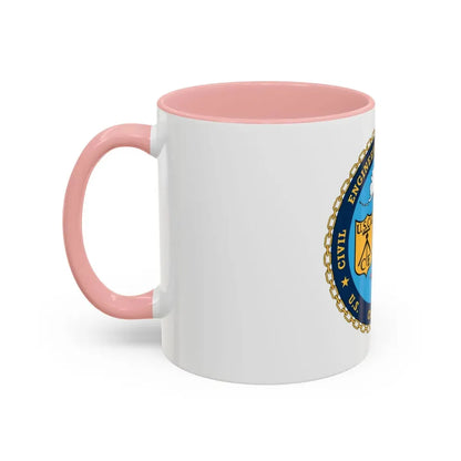 USCG Civil Eng Unit Oakland (U.S. Coast Guard) Accent Coffee Mug - Go Mug Yourself