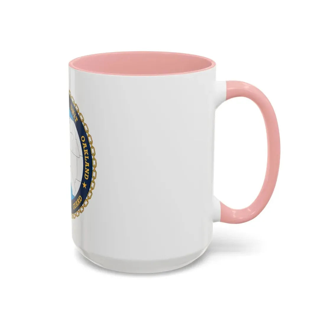USCG Civil Eng Unit Oakland (U.S. Coast Guard) Accent Coffee Mug - Go Mug Yourself