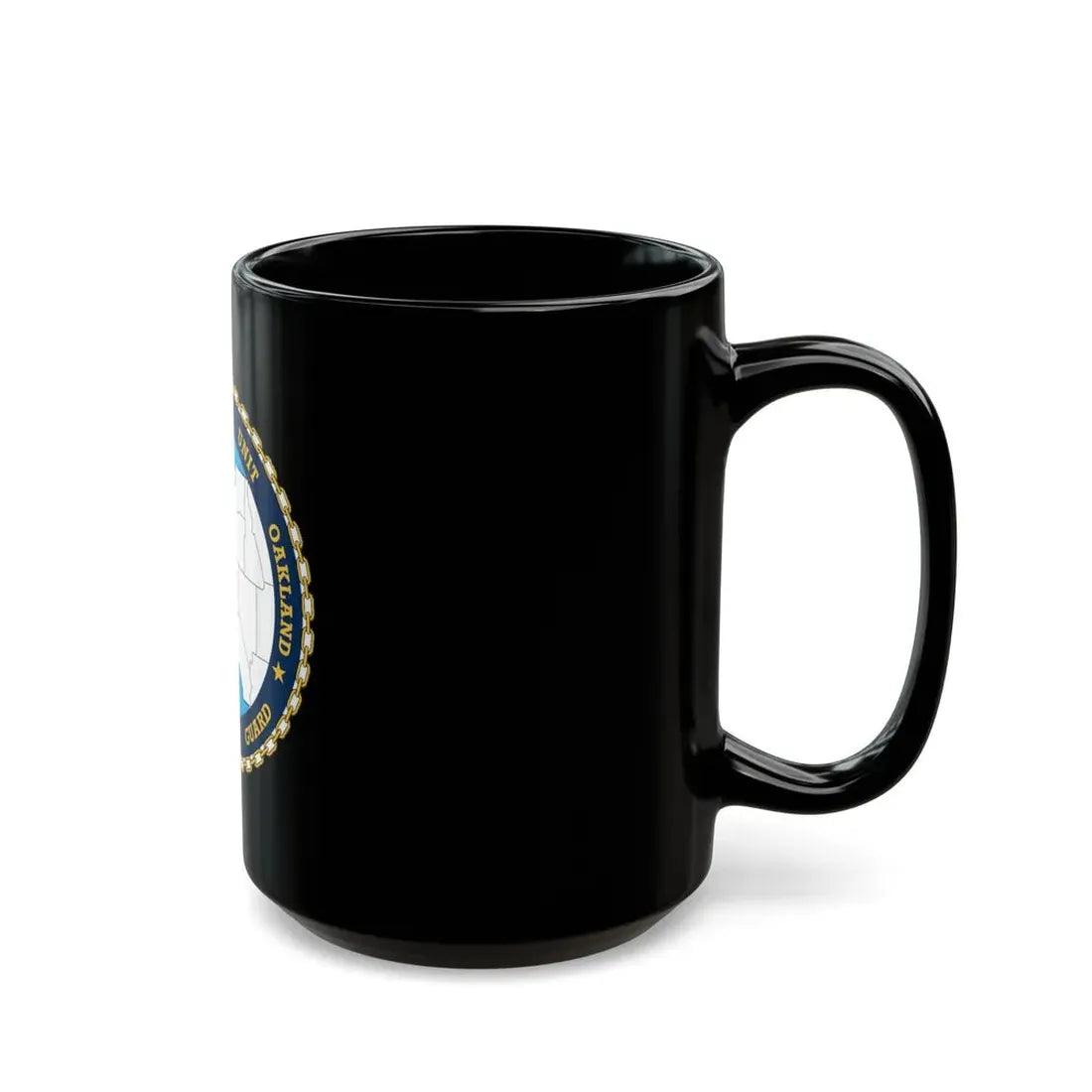 USCG Civil Eng Unit Oakland (U.S. Coast Guard) Black Coffee Mug - Go Mug Yourself