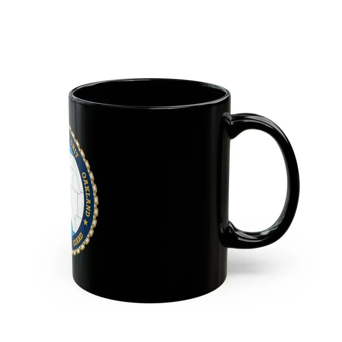 USCG Civil Eng Unit Oakland (U.S. Coast Guard) Black Coffee Mug - Go Mug Yourself