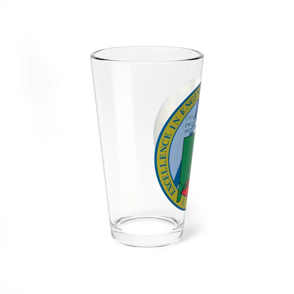 USCG Civil Engineering Unit Providence (U.S. Coast Guard) Pint Glass 16oz-Go Mug Yourself