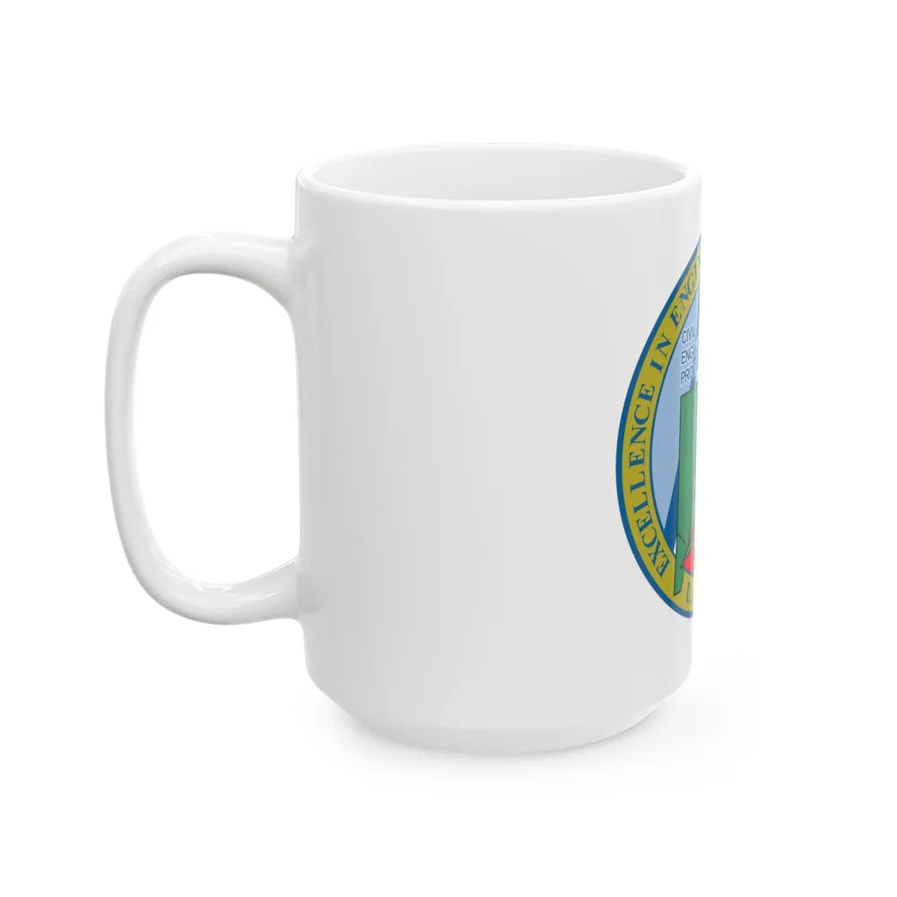 USCG Civil Engineering Unit Providence (U.S. Coast Guard) White Coffee Mug-Go Mug Yourself