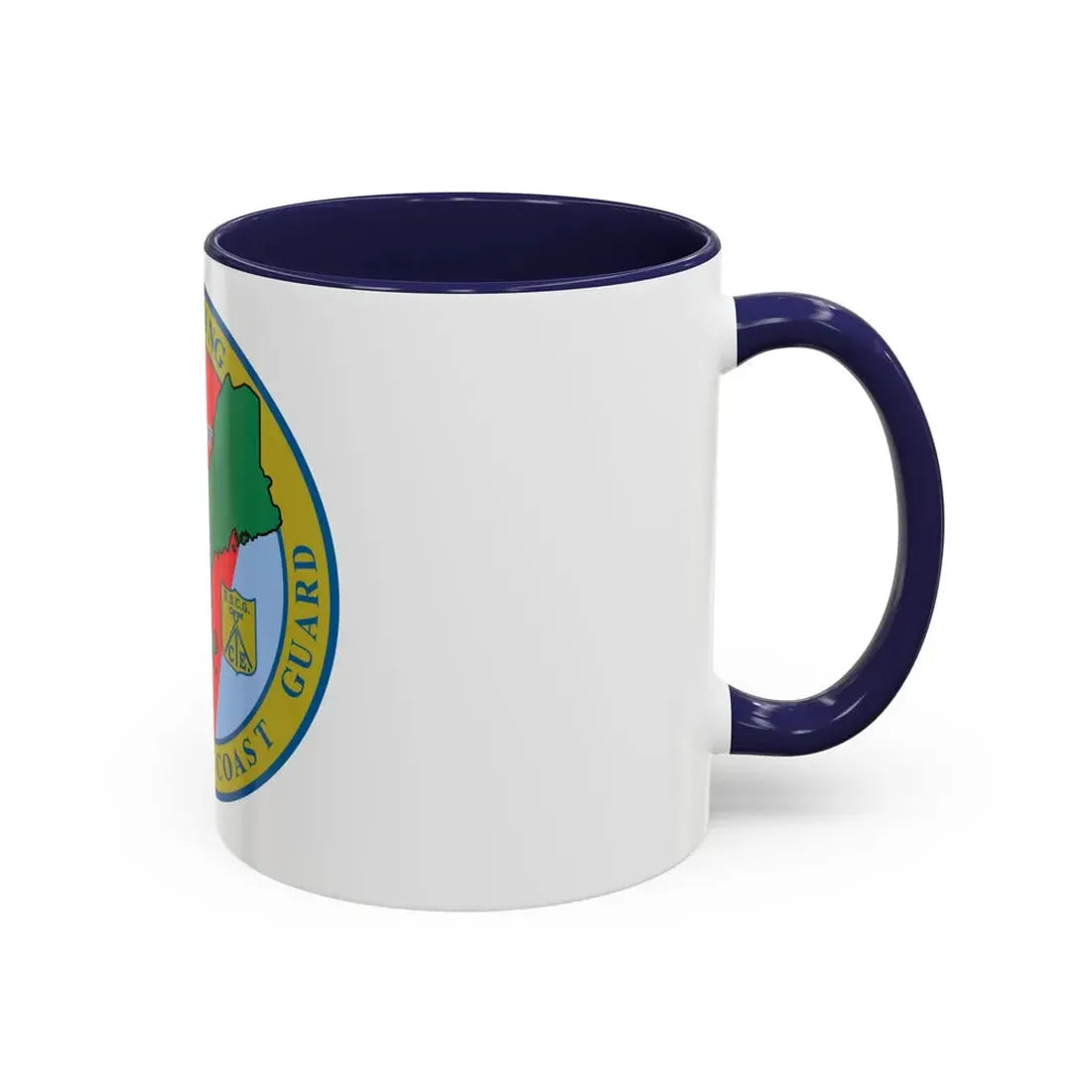USCG Civil Engineering Unit Providence (U.S. Coast Guard) Accent Coffee Mug - Go Mug Yourself