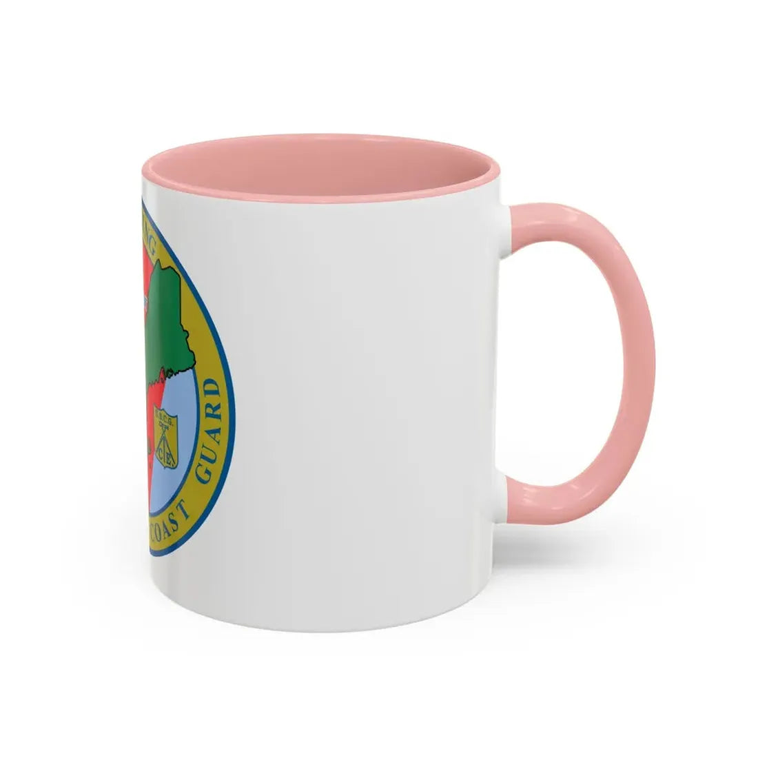 USCG Civil Engineering Unit Providence (U.S. Coast Guard) Accent Coffee Mug - Go Mug Yourself
