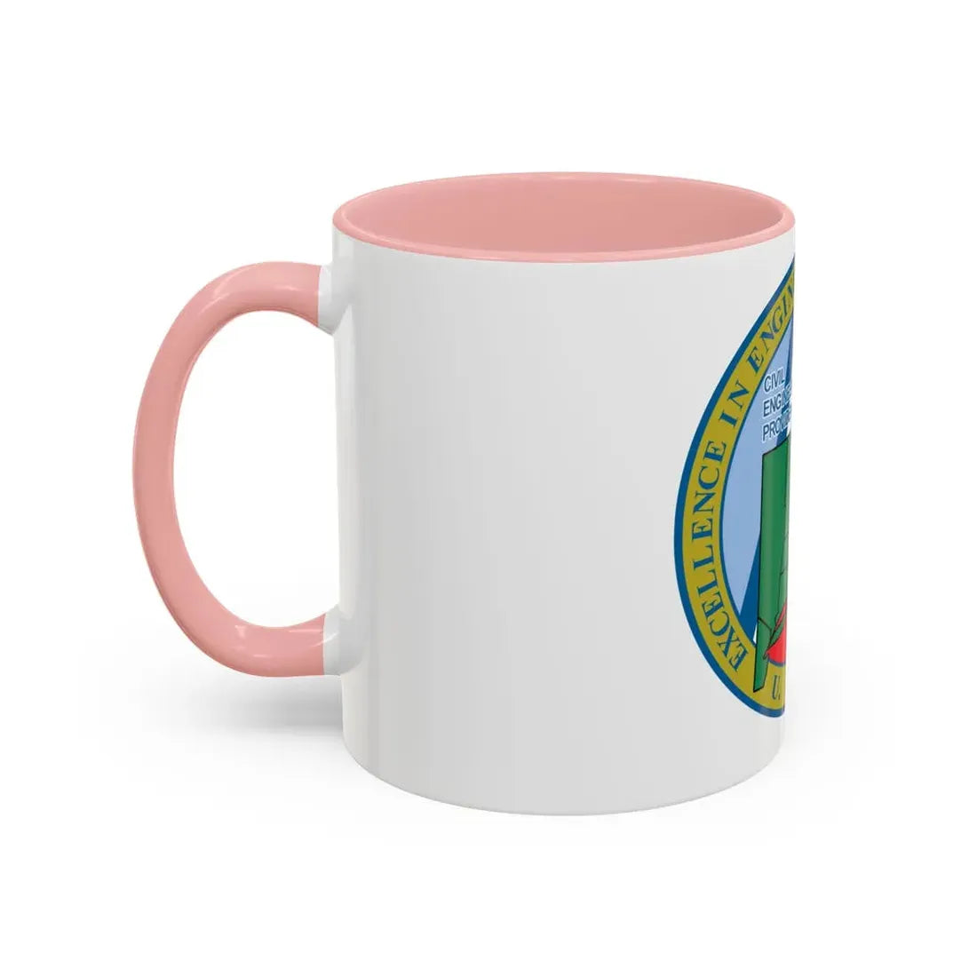 USCG Civil Engineering Unit Providence (U.S. Coast Guard) Accent Coffee Mug - Go Mug Yourself