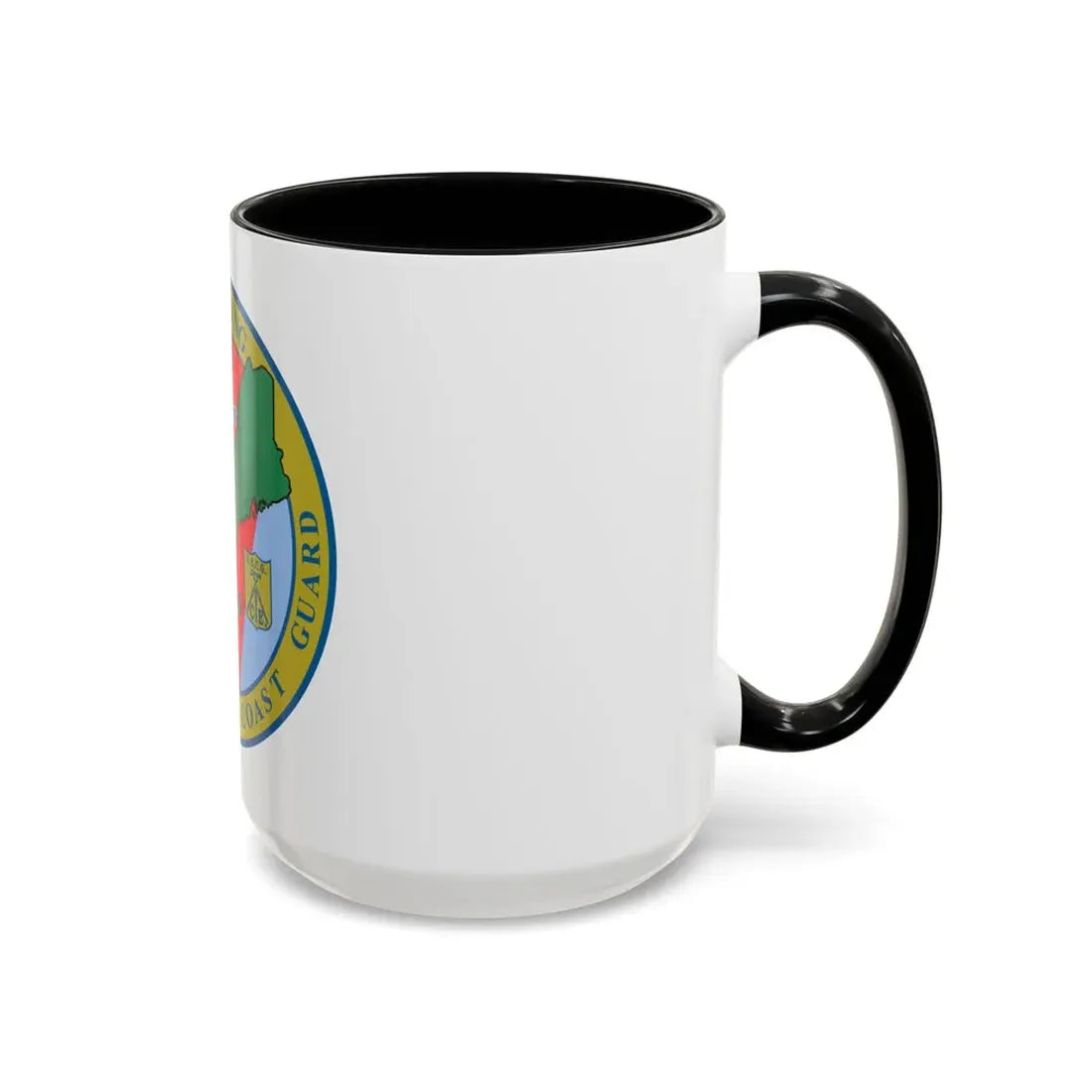 USCG Civil Engineering Unit Providence (U.S. Coast Guard) Accent Coffee Mug - Go Mug Yourself