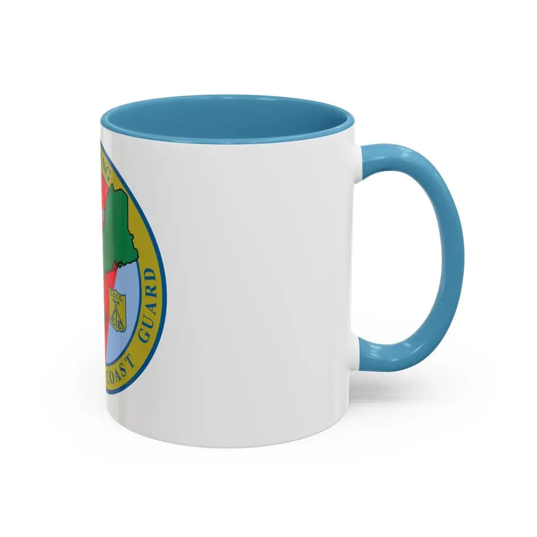 USCG Civil Engineering Unit Providence (U.S. Coast Guard) Accent Coffee Mug - Go Mug Yourself