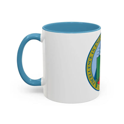 USCG Civil Engineering Unit Providence (U.S. Coast Guard) Accent Coffee Mug - Go Mug Yourself
