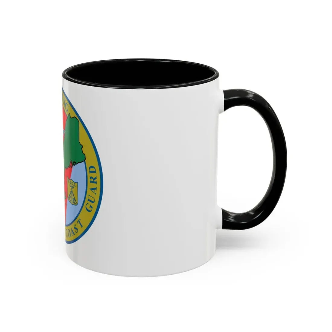 USCG Civil Engineering Unit Providence (U.S. Coast Guard) Accent Coffee Mug - Go Mug Yourself
