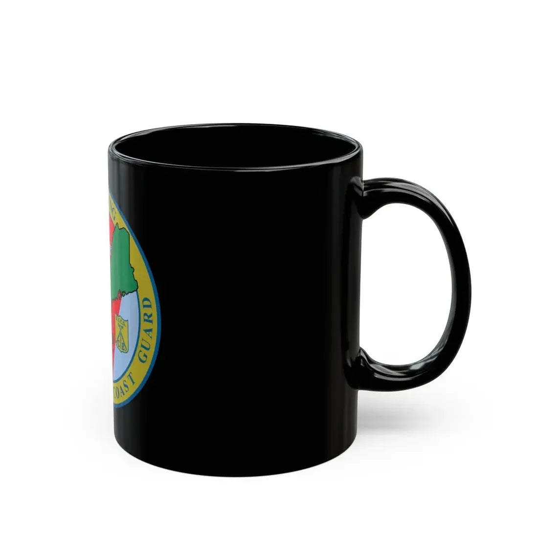 USCG Civil Engineering Unit Providence (U.S. Coast Guard) Black Coffee Mug - Go Mug Yourself
