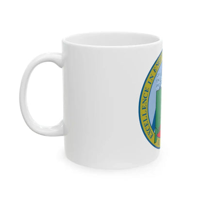 USCG Civil Engineering Unit Providence (U.S. Coast Guard) White Coffee Mug - Go Mug Yourself