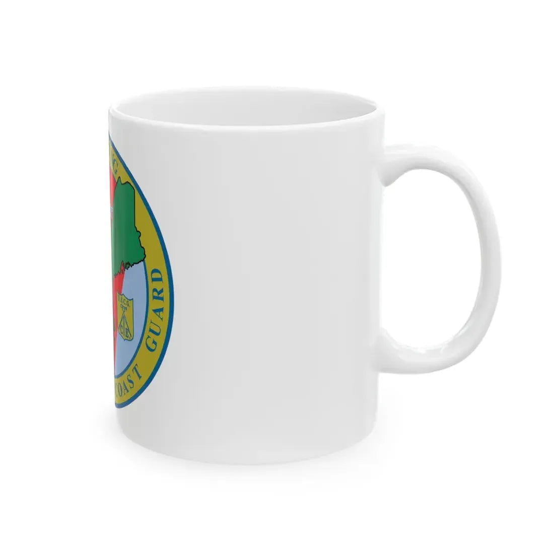 USCG Civil Engineering Unit Providence (U.S. Coast Guard) White Coffee Mug - Go Mug Yourself