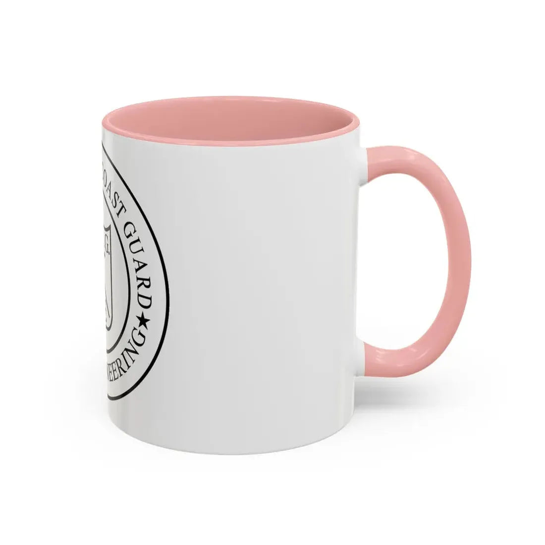 USCG Civil Engineering (U.S. Coast Guard) Accent Coffee Mug - Go Mug Yourself