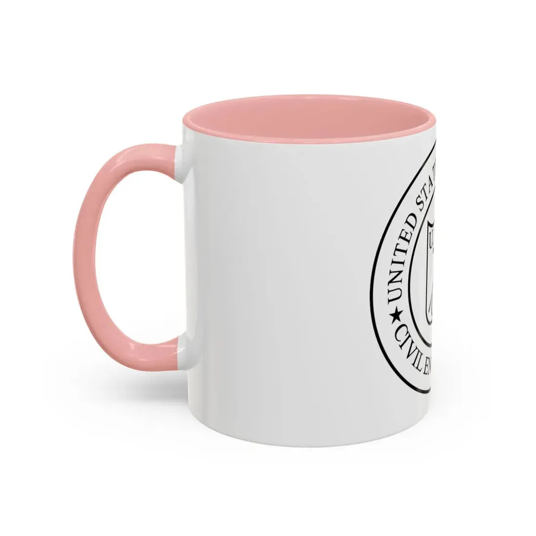 USCG Civil Engineering (U.S. Coast Guard) Accent Coffee Mug - Go Mug Yourself