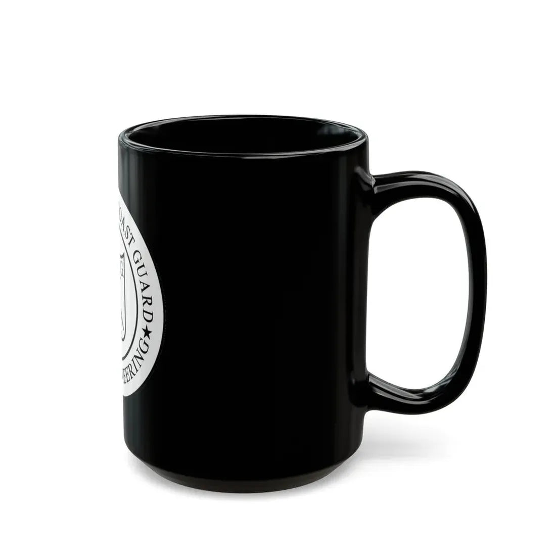 USCG Civil Engineering (U.S. Coast Guard) Black Coffee Mug - Go Mug Yourself