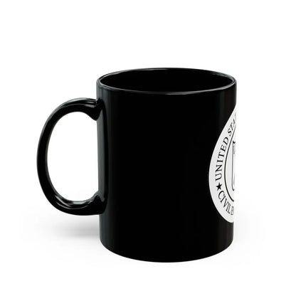 USCG Civil Engineering (U.S. Coast Guard) Black Coffee Mug - Go Mug Yourself
