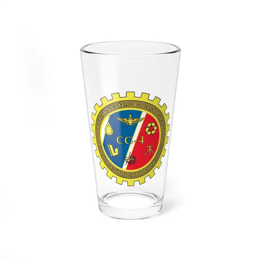 USCG COMDT CG 4 (U.S. Coast Guard) Pint Glass 16oz 16oz - Go Mug Yourself