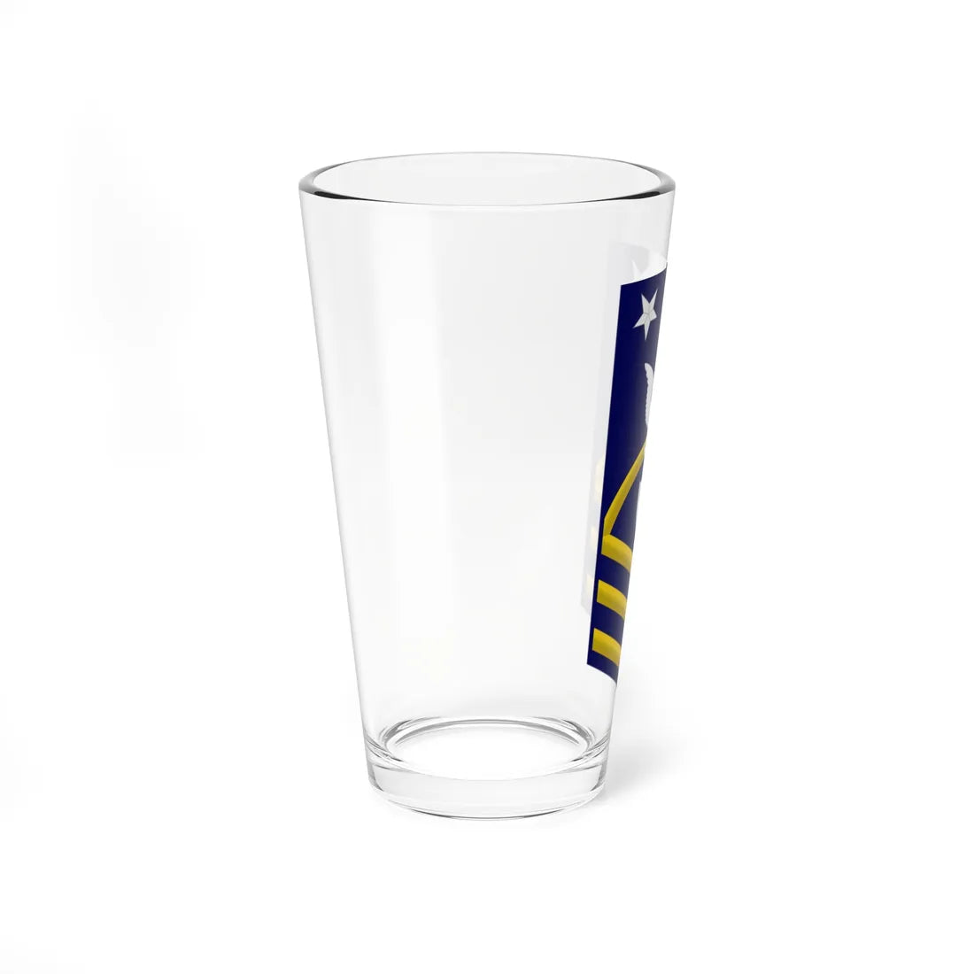 USCG Command Master Chief Petty Officer Insignia Sleeve (United States) (Military Rank) Pint Glass 16oz - Go Mug Yourself