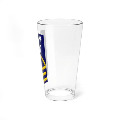 USCG Command Master Chief Petty Officer Insignia Sleeve (United States) (Military Rank) Pint Glass 16oz - Go Mug Yourself