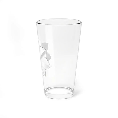 USCG Commander Insignia Device (United States) (Military Rank) Pint Glass 16oz - Go Mug Yourself