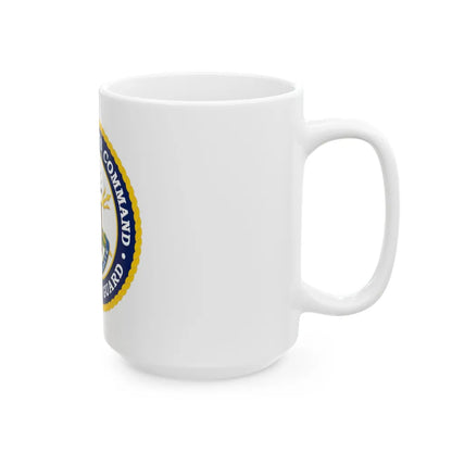 USCG Communications Command (U.S. Coast Guard) White Coffee Mug-Go Mug Yourself