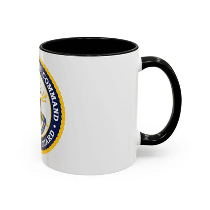 USCG Communications Command (U.S. Coast Guard) Accent Coffee Mug - Go Mug Yourself