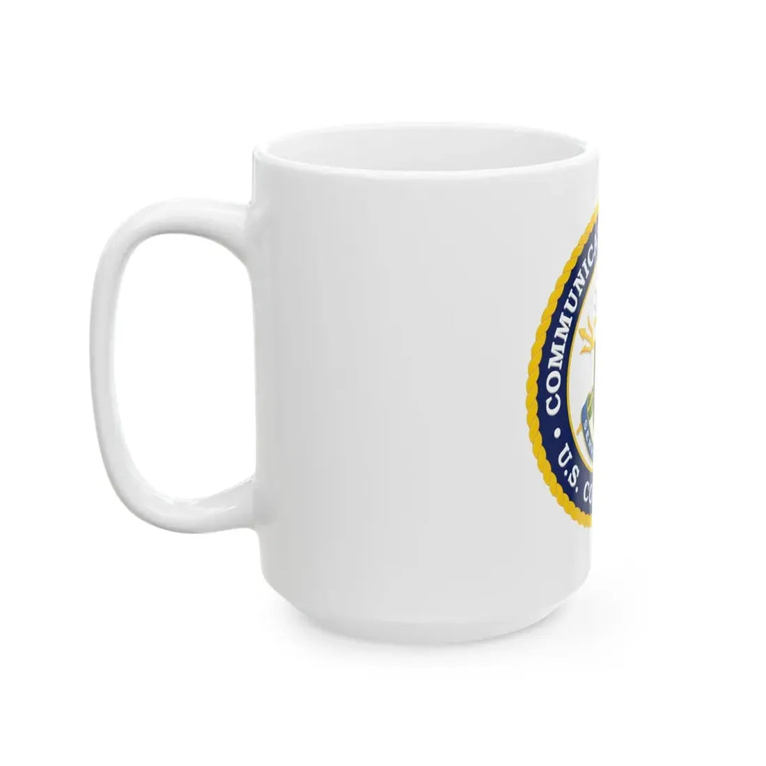 USCG Communications Command (U.S. Coast Guard) White Coffee Mug - Go Mug Yourself