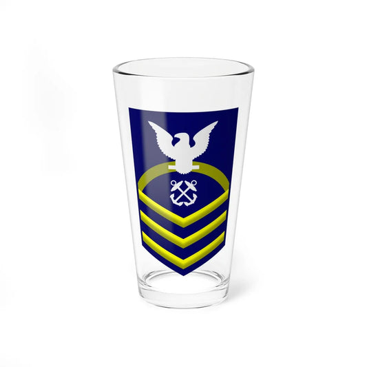 USCG CPO (United States) (Military Rank) Pint Glass 16oz 16oz - Go Mug Yourself