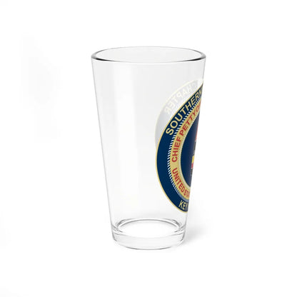 USCG CPOA Key West FL Southernmost Chapter (U.S. Coast Guard) Pint Glass 16oz-Go Mug Yourself