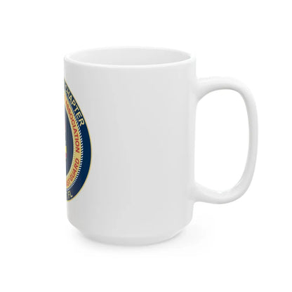 USCG CPOA Key West FL Southernmost Chapter (U.S. Coast Guard) White Coffee Mug-Go Mug Yourself