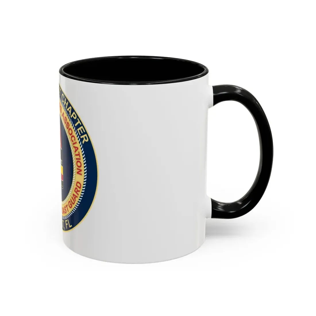 USCG CPOA Key West FL Southernmost Chapter (U.S. Coast Guard) Accent Coffee Mug - Go Mug Yourself