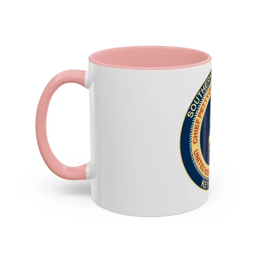USCG CPOA Key West FL Southernmost Chapter (U.S. Coast Guard) Accent Coffee Mug - Go Mug Yourself