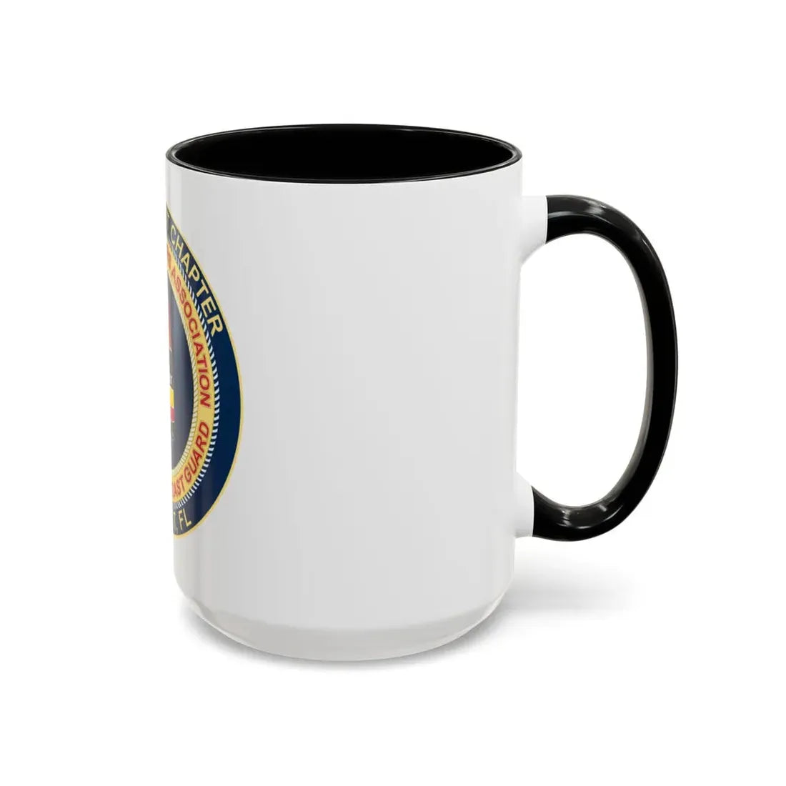 USCG CPOA Key West FL Southernmost Chapter (U.S. Coast Guard) Accent Coffee Mug - Go Mug Yourself