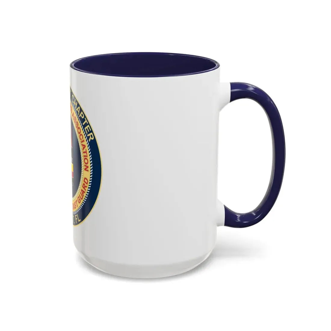 USCG CPOA Key West FL Southernmost Chapter (U.S. Coast Guard) Accent Coffee Mug - Go Mug Yourself