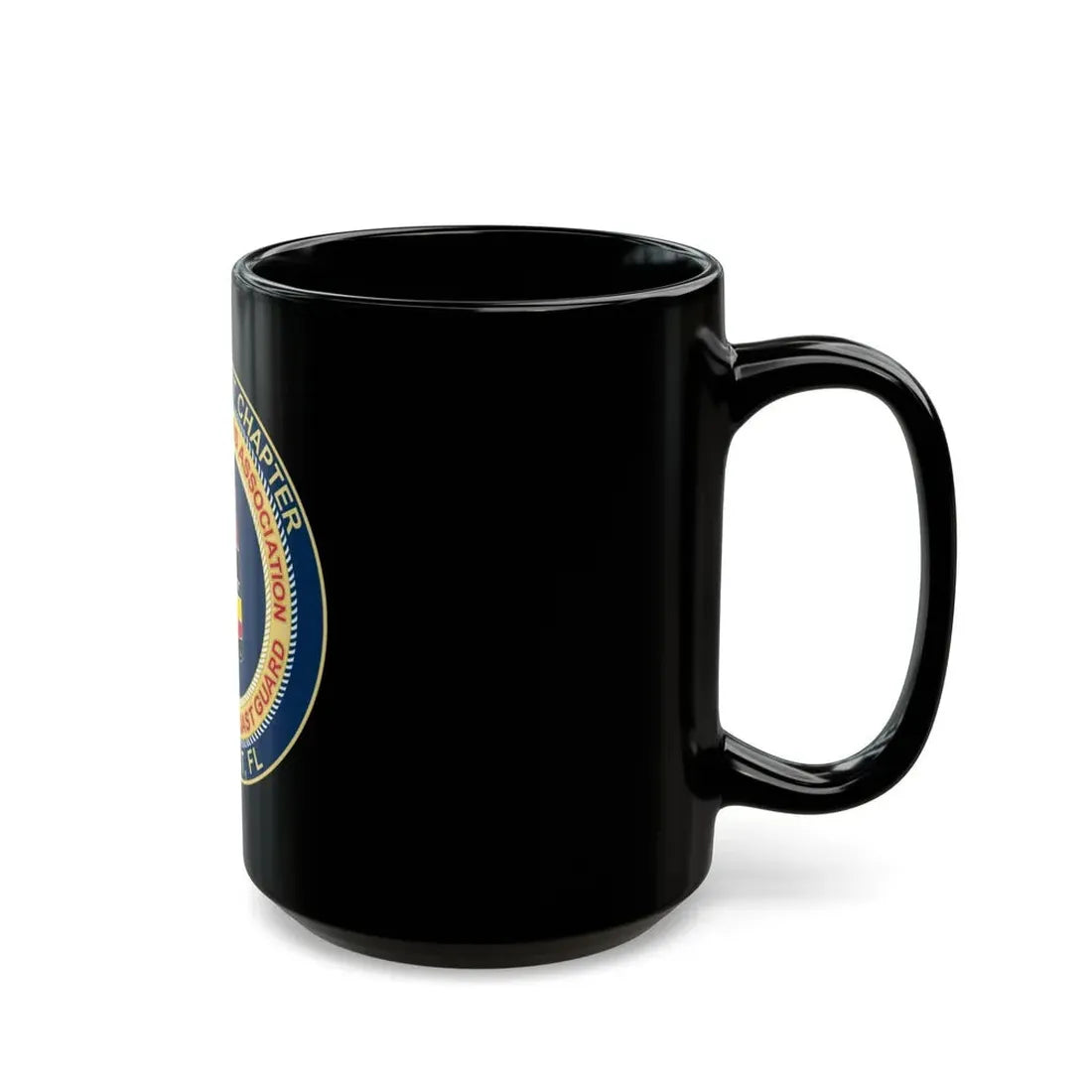 USCG CPOA Key West FL Southernmost Chapter (U.S. Coast Guard) Black Coffee Mug - Go Mug Yourself