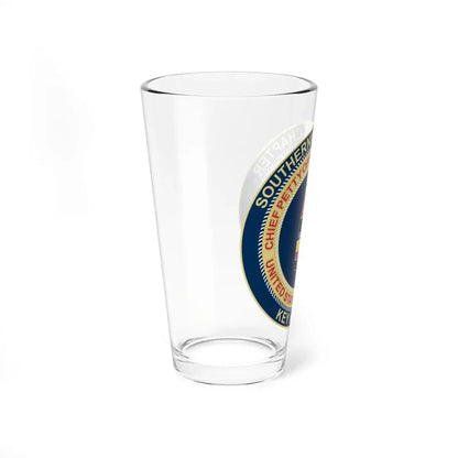 USCG CPOA Key West FL Southernmost Chapter (U.S. Coast Guard) Pint Glass 16oz - Go Mug Yourself