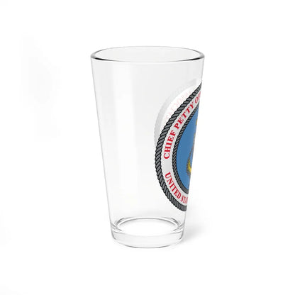 USCG CPOA (U.S. Coast Guard) Pint Glass 16oz-Go Mug Yourself