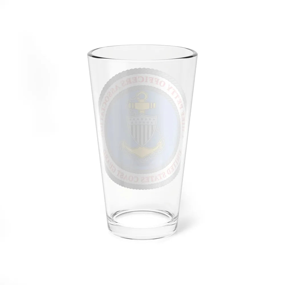 USCG CPOA (U.S. Coast Guard) Pint Glass 16oz-Go Mug Yourself