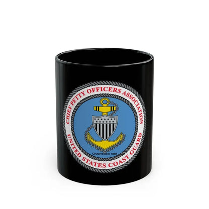 USCG CPOA (U.S. Coast Guard) Black Coffee Mug 11oz - Go Mug Yourself