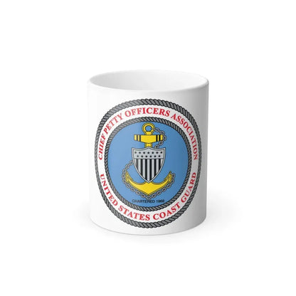 USCG CPOA (U.S. Coast Guard) Color Changing Coffee Mug 11oz - Go Mug Yourself